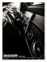 Kicker Subwoofers Ryan Scheckler Ferrari 2010 Full-Page Print Magazine Ad - £7.66 GBP