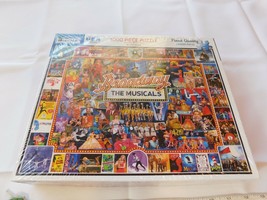 White Mountain Broadway The Musicals 1000 Piece Jigsaw Puzzle James Mellett 1094 - £20.63 GBP