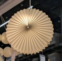 IKEA STRALA STRÅLA Pendant Lamp Shade Origami/White  17" New 806.005.26 - $19.79