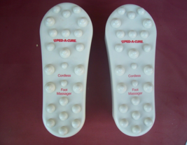 Vintage Cordless Foot Massager  Vibrator Cream Tested Takes 2 D cells each - £15.80 GBP