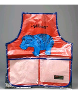 Metropolitan Museum of Art METKIDS Blue William Hippo RED Smock Rare HTF - $247.50