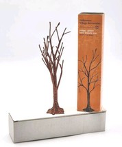 Dept 56 Halloween Village Accessory Copper Glitter Bare Branch Tree #809457 - £12.55 GBP