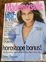 MADEMOISELLE Magazine January 1996 Vintage 90&#39;s Horoscope Bonus, Workout Sex Sec - £15.80 GBP