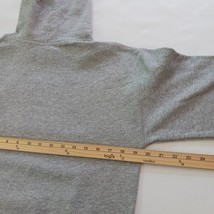 Gildan Dryblend Men's Gray Cotton Blend Drawstring Pullover Hoodie Sweatshirt S image 11