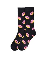 Mens Crew Socks Mens Donut Socks Gift for Men Groomsmen Gift Novelty Socks - $258.42 MXN