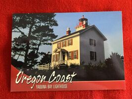 Oregon Postcard Old Yaquina Bay Lighthouse in Newport New Unposted - $3.99