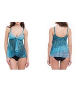 Profile By Gottex Swim Set Cocoon V-Neck Tankini Top &amp; Hipster Bikini Bo... - $59.92 CAD