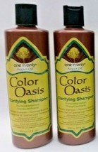 2 X One &#39;N Only Argan Oil Color Oasis Clarifying Shampoo Removes Build New FreeS - £18.76 GBP