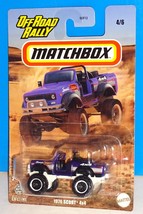 Matchbox 2024 Off Road Rally 4/6 1976 Scout 4x4 Purple - £3.14 GBP