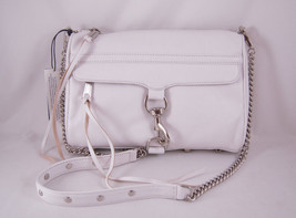 Rebecca Minkoff Mac Clutch in WHITE with Silver Hardware NWT - £179.67 GBP