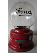 Ford Round Embossed Penny Gumball Machine Circa 1930&#39;s (video) - £391.12 GBP