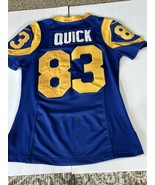 NFL LA Rams Nike #83 Player Brian Quick Jersey On Field Size S Great Con... - £113.55 GBP