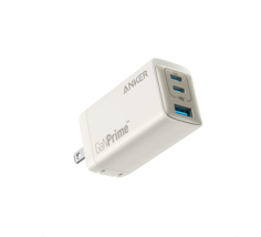 Anker Charger GaNPrime 65W, 3-Port Fast Compact Foldable Wall Charger,Fluid Gold - $46.99