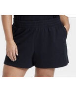 AVA AVA Womens Charcoal M9R91X Size 4X(28W/30W)Active Shorts - $32.55