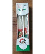 Vintage YDC 1993 10&quot; Christmas Novelty Bells Candles (NOP) - £7.70 GBP