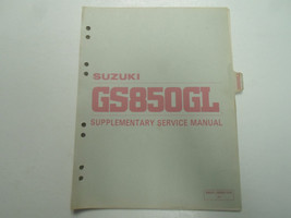 1982 Suzuki GS850GL Z Supplementary Service Manual LOOSE LEAF FACTORY OE... - $70.72