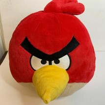 Angry Birds Plush With Sound Red Commonwealth 13&quot; diam Stuffed Animal Toy - £14.16 GBP