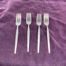Set (4) Oneida Community Stainless Satinique (Older) Dinner Forks Betty ... - $13.89