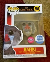 Funko Pop! Disney The Lion King Rafiki Flocked #551 Limited Edition - £14.19 GBP