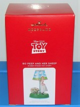 Hallmark 2021 Disney Toy Story Bo Peep And Her Sheep Magic Ornament Lamp Light - $39.90