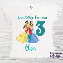 Princess birthday shirt - Princess  Birthday shirts -  Girl  shirts - - £11.93 GBP - £15.92 GBP