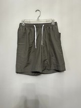 Nordstrom Men&#39;s Gray Swim Trunks Pockets 100% Recycled Polyester XS NWT - £11.76 GBP