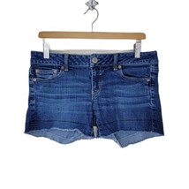 American Eagle Outfitters | Cut Off Stretch Denim Jean Shorts, size 8 - £14.22 GBP