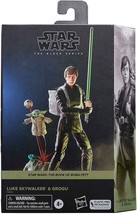 Star Wars The Black Series 6 Inch Figure 2-Pack Deluxe - Luke Skywalker &amp; Grogu - £81.51 GBP