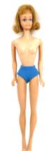 Vintage Mattel Barbie Midge Blonde Straight Leg Original Blue Swimsuit 1... - $59.00