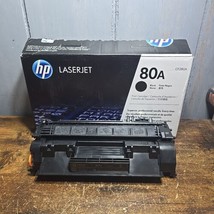 Genuine HP 80A CF280A Black Toner Cartridge LaserJet Pro 400 M401a NEW Open Box - £43.50 GBP