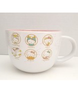 Hello Kitty Mug Whats Your Sign? Zodiac Astrology White Pink (24 oz) - NEW - £18.82 GBP
