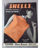 Shells For Every Occasion To Knit and Crochet 1965 Vol 88 MCM Vintage Pa... - £7.70 GBP