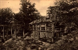 Rppc Postcard - Long Trail Lodge Of The Green Mt Club-RUTLAND Vt. -BK48 - £5.88 GBP