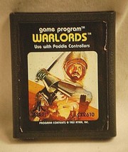 Vintage 1981 Warlords Atari 2600 CX2610 Video Game Cartridge Only Untested - £5.41 GBP