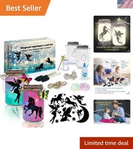 Enchanting Fairy and Unicorn Craft Kit with LED Nightlights - Arts &amp; Crafts - $45.00