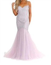 Vienna Prom mermaid silhouette prom dress in Purple - size 10 - £256.10 GBP