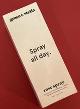 Grace &amp; Stella Spray All Day Rose Spray Hydrating Rose Facial Spray 8.11 oz NEW - £10.85 GBP