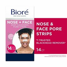 Biore Original Nose+Face Deep Cleansing Blackhead 7 Nose + 7 Face Strips... - $19.79