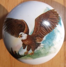 Ceramic Cabinet Knobs Eagle Bird mountains #2 - $4.21
