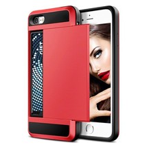 for iPhone 7 Plus/8 Plus Card Holding Case RED - £5.28 GBP