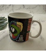 Applause Vintage 90s Looney Tunes Marvin The Martian Coffee Mug Black - $19.79