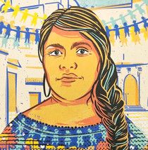 Eufrosina Cruz Art Postcard Politician Activist 2018 Pioneer Unposted F3H - €17,50 EUR