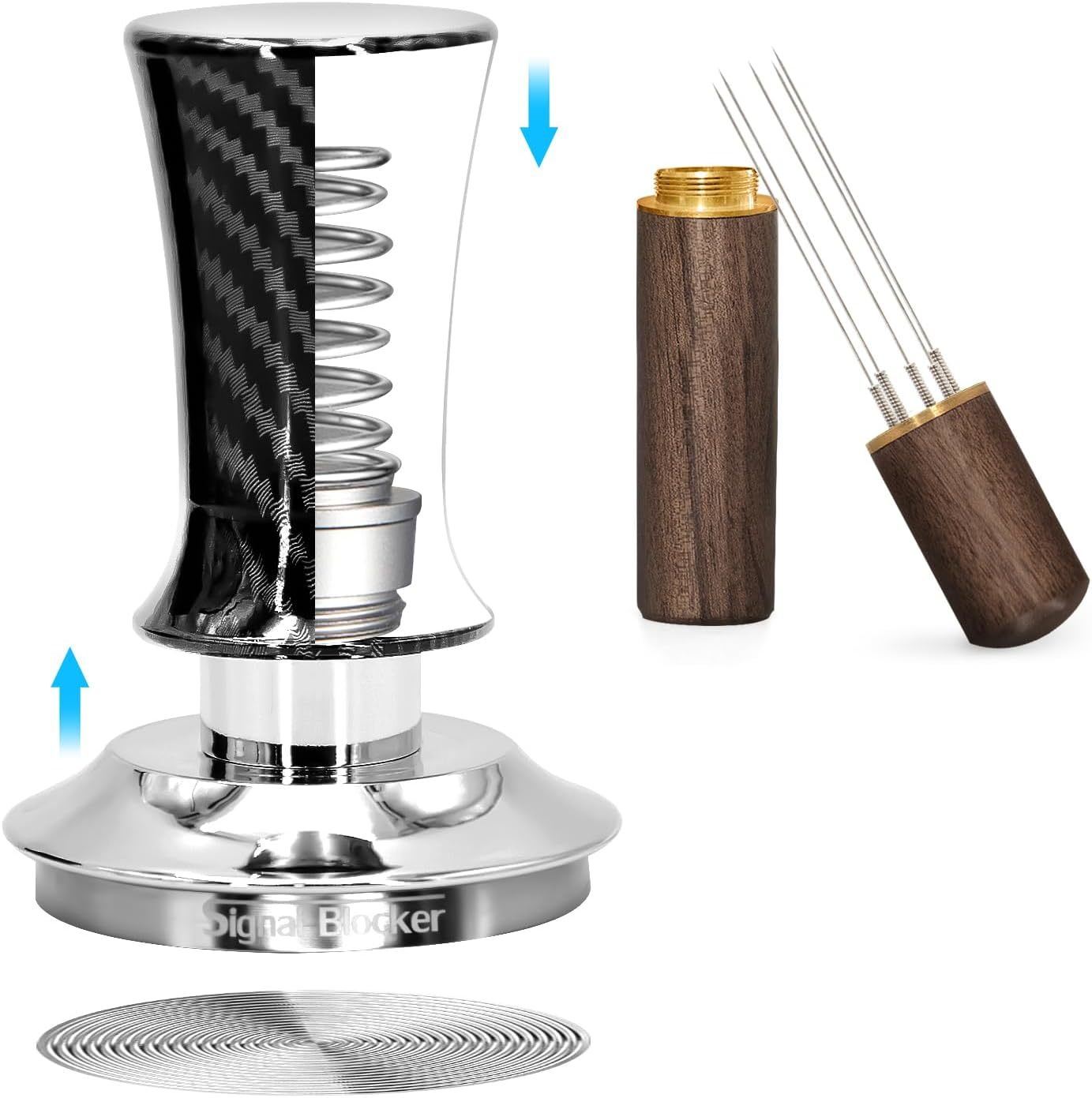 58Mm Espresso Coffee Tamper For Espresso Machine: Calibrated Spring Load... - $37.97
