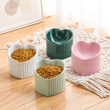 Pet Ceramic Bowl With Inclined Mouth Practical Durable Daily Indoor Pet Products - £28.46 GBP+