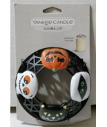 Yankee Candle Halloween Illuma-Lid Pumpkin Mummy Ghost Cat Candle Topper... - £18.24 GBP