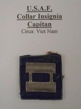 U.S.A.F. COLLAR INSIGNIA CAPITAN (CIRCA: VIET NAM) LOT 43 - £8.45 GBP