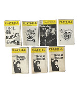 Lot Of 19 BROADWAY PLAYBILLS Nicholas Nickleby Eubie Fiddler On The Roof... - $17.55