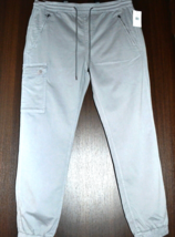 Joe&#39;s Men&#39;s Gray Pants Jogger Cargo Sweatpants Slim Tapered Size US XL - $89.40