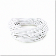 11 Yards of 1.5mm Premium Quality Genuine Round White Leather Cord for Jewelry M - £15.31 GBP