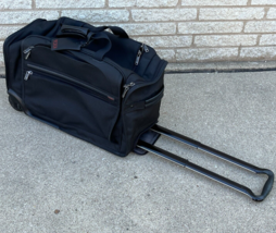 Tumi Ballistic Alpha Nylon Wheeled Rolling Duffel Bag Luggage 22040D4 - $247.49